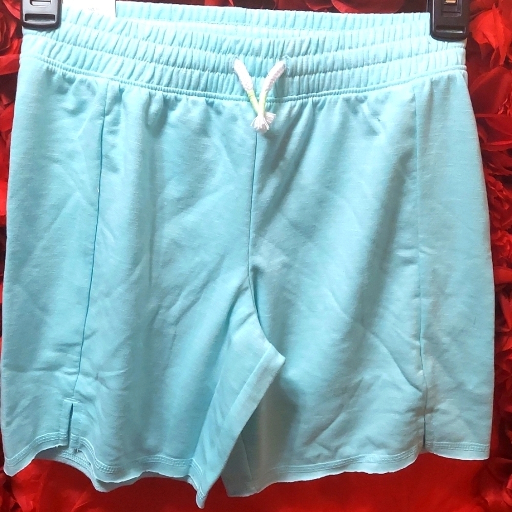 Girls SO NWT Size 10 Lounge Shorts -Aquamarine